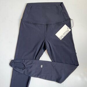 Splits59 RIVER HW Stirrup Black Leggings Small